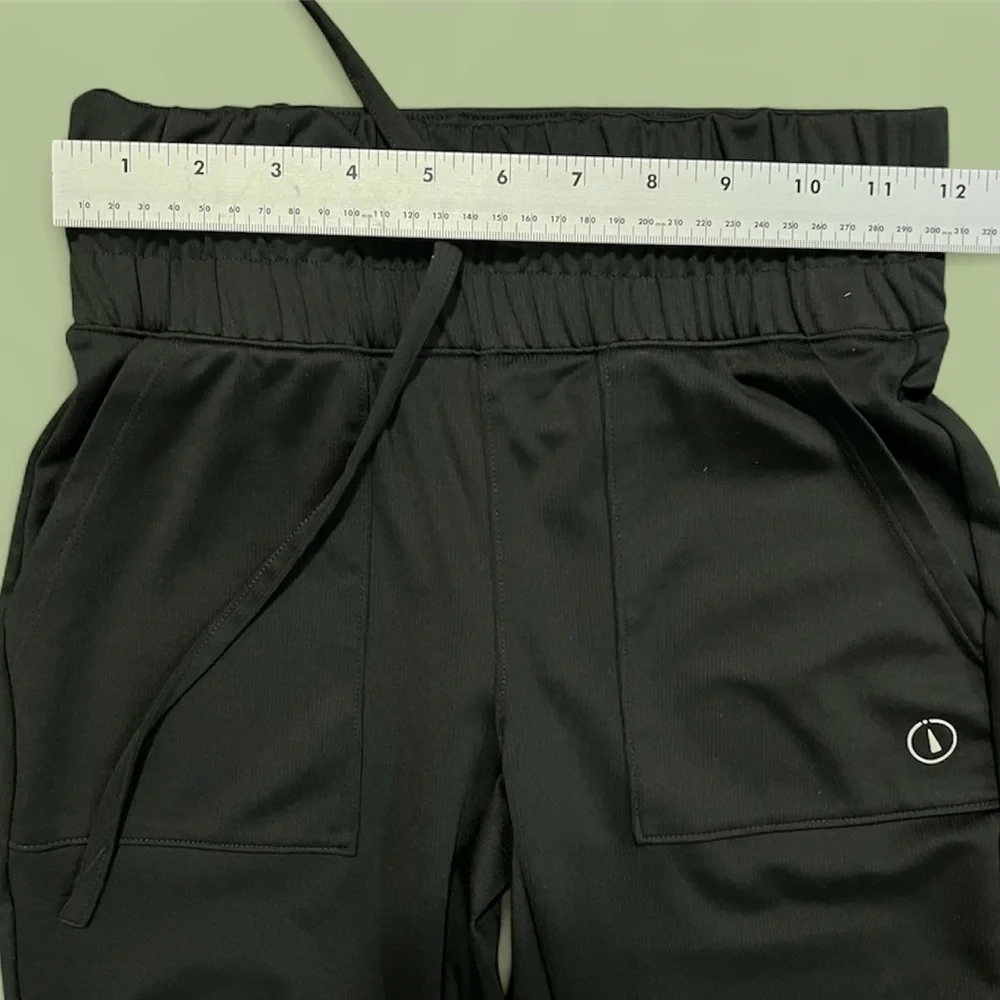 UpWest GO Basil Green Joggers Women’s XS Drawstring Waist Pockets Cuffed Ankles - Picture 4 of 6